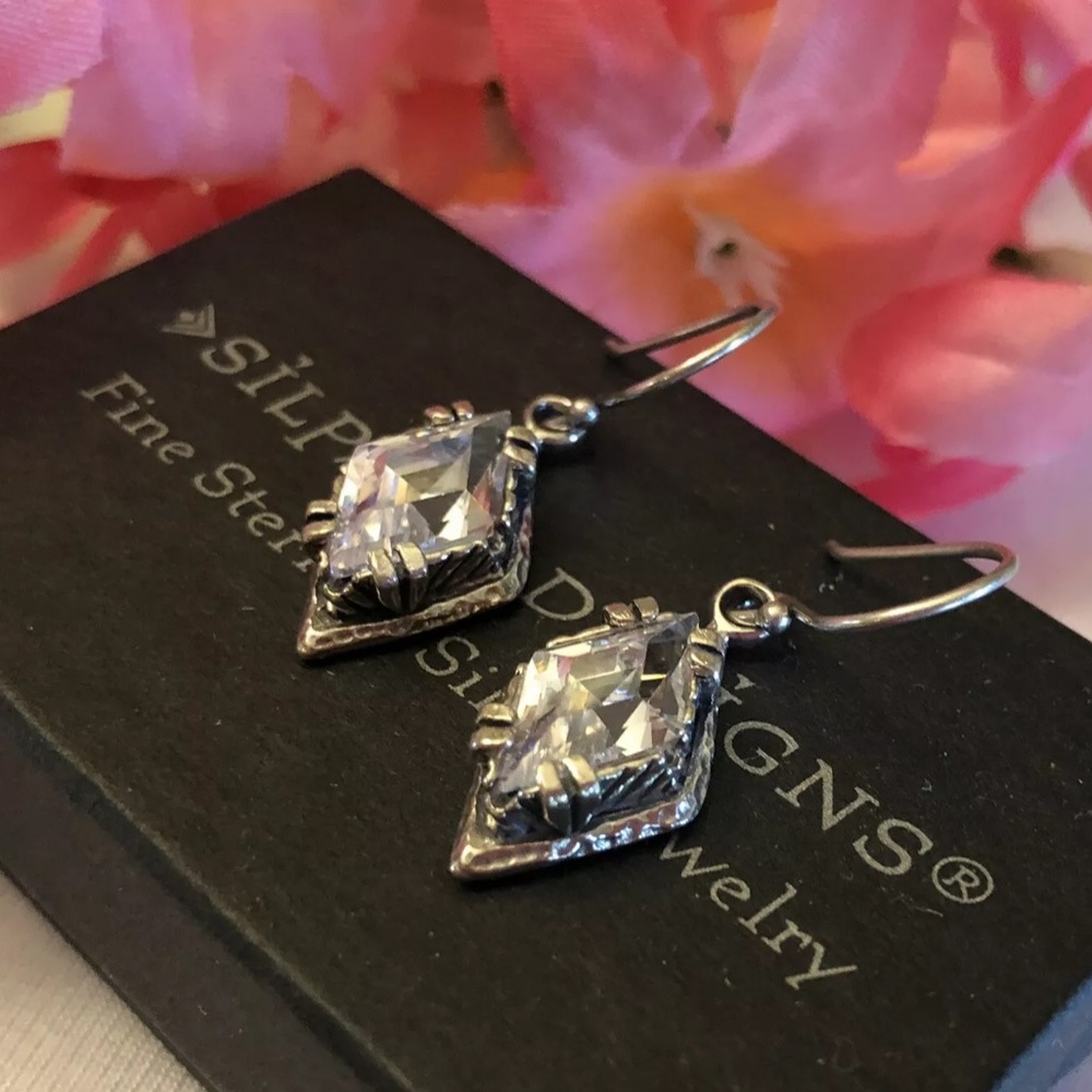 Silpada W1884 RARE Cubic Zirconia Sterling Silver - Picture 6 of 12
